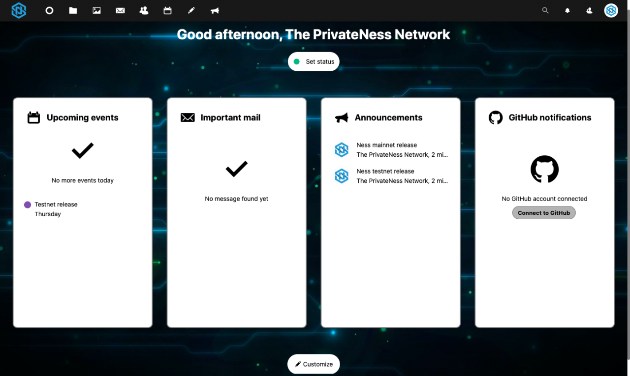 PrivateNess Network - NESS - CX Fiber Next Generation Blockchain 3.0
